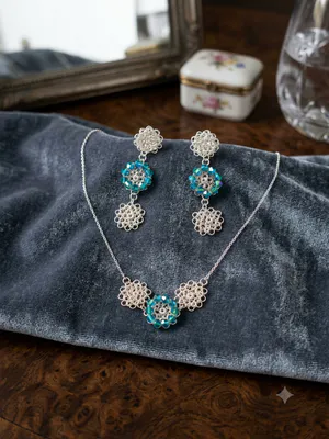 Juegos María Swarovski Turquesa