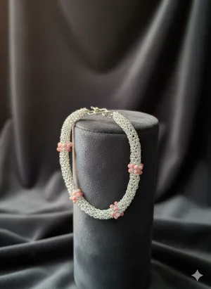 Pulsera Tubular Rodocrosita