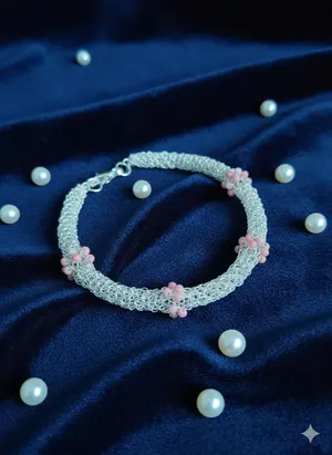 Pulsera Tubular Rodocrosita